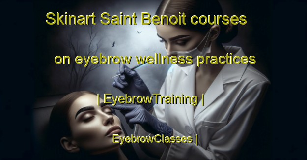 Skinart Saint Benoit courses on eyebrow wellness practices | EyebrowTraining | EyebrowClasses | SkinartTraining-France